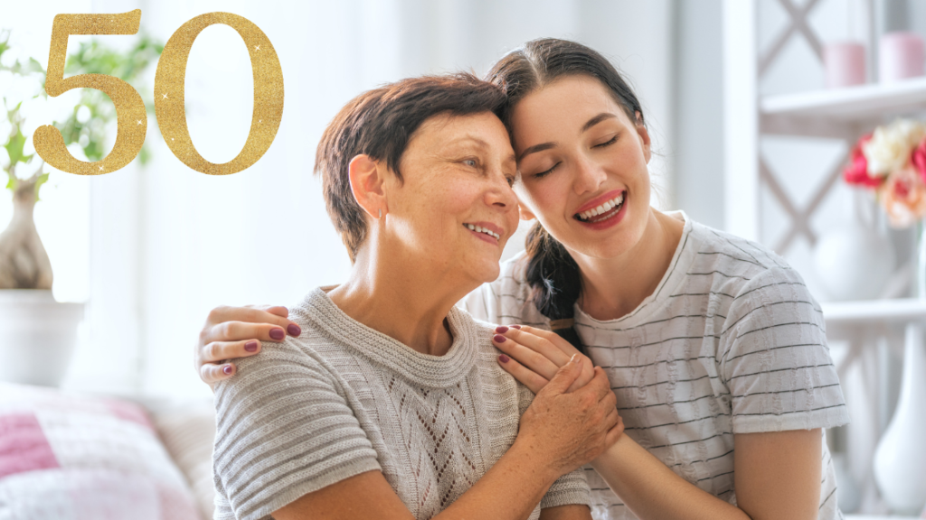 geburtstag einer 50 mutter